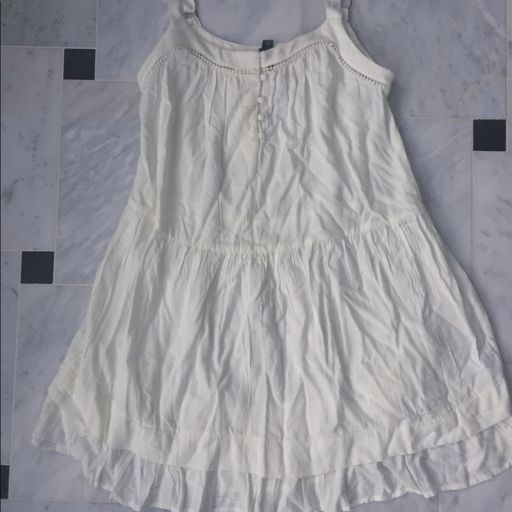 White flowy sundress